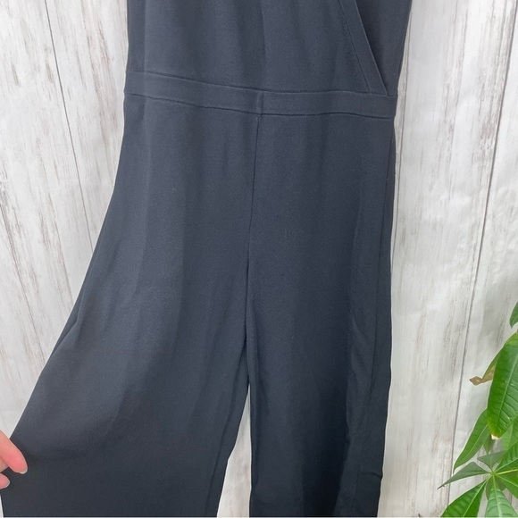 Theory Black Wrap Bodysuit Jumpsuit size P - Picture 6 of 10